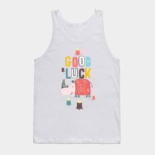 Good Luck Rhino Tank Top